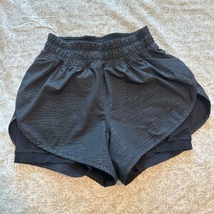 Lululemon Charcoal Athletic Shorts